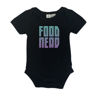Food Nerd – Chilled - Baby Onesie (Same Day) Thumbnail