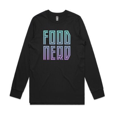 Food Nerd – Chilled - Base Longsleeve Tee (Same Day) Thumbnail