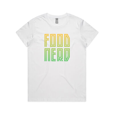 Food Nerd – Pine Lime - Maple Tee (Same Day) Thumbnail
