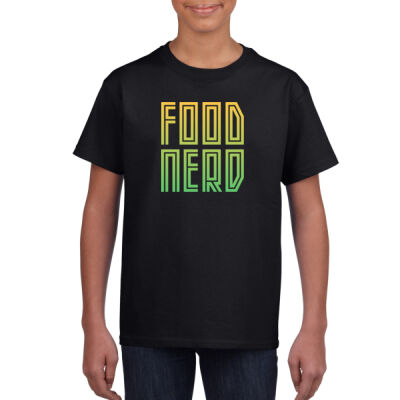 Food Nerd – Pine Lime - Youth Tee (Same Day) Thumbnail