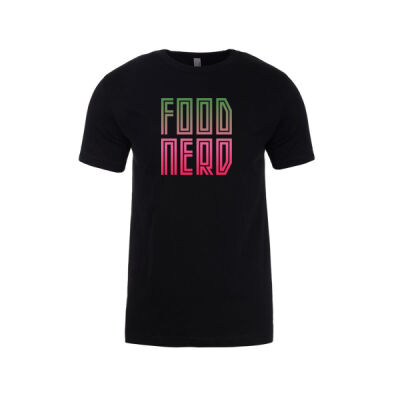 Food Nerd - Strawberry Fields - Mens Slim Cotton Tee (Same Day) Thumbnail