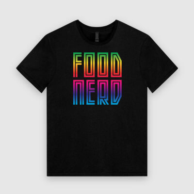 Food Nerd - Special Pride Addition - Slim Lightweight Tee (Same Day) Thumbnail