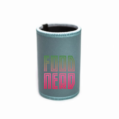 Food Nerd - Strawberry Fields - Stubby Coolers with Base Thumbnail