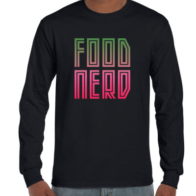 Food Nerd - Strawberry Fields - Ultra Cotton Mens Longsleeve Tee (Same Day) Thumbnail