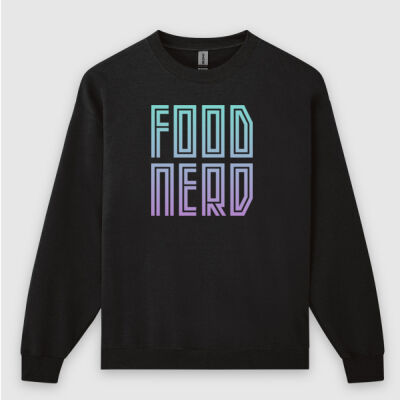 Food Nerd – Chilled - Crew Neck Sweatshirt (Same Day) Thumbnail