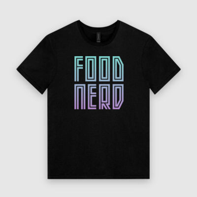 Food Nerd – Chilled - Slim Lightweight Tee (Same Day) Thumbnail