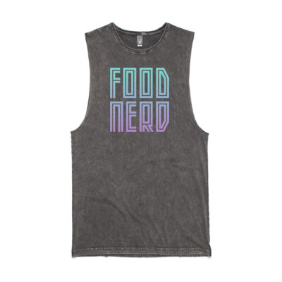 Food Nerd – Chilled - Stone Wash Barnard Tank (Same Day) Thumbnail