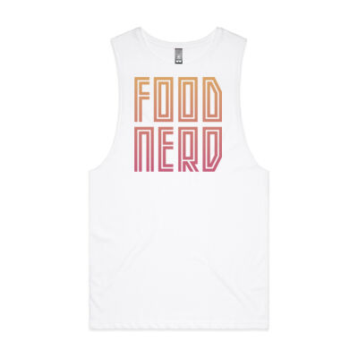 Food Nerd – Peachy  - Mens Barnard Tank (Same Day) Thumbnail