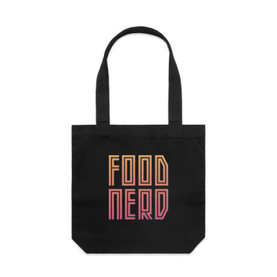 Food Nerd – Peachy  - Carrie Bag (Same Day) Thumbnail