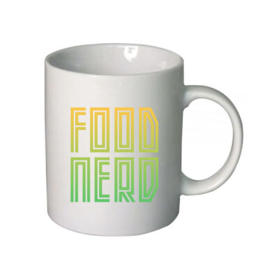 Food Nerd – Pine Lime - Boutique Ceramic Mug Thumbnail