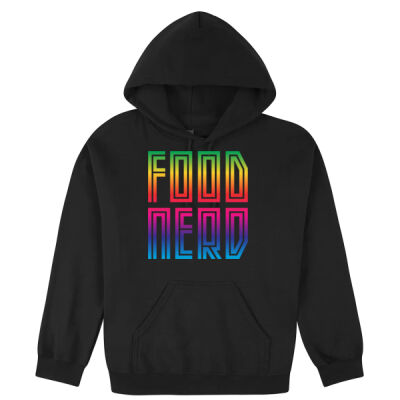 Food Nerd - Special Pride Addition - Hooded Sweatshirt (Same Day) Thumbnail