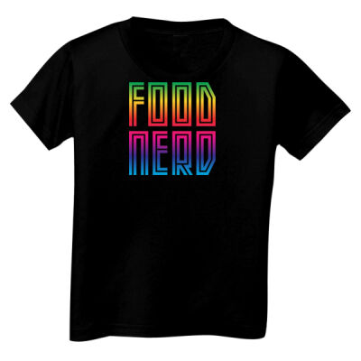 Food Nerd - Special Pride Addition - Toddler Unisex T Shirt (Same Day) Thumbnail