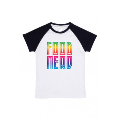 Food Nerd - Special Pride Addition - Ramo Babies & Youth Organic Raglan Thumbnail